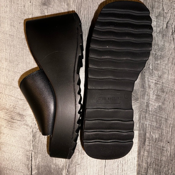 NIB Steve Madden Pepe 30 sz 7 in black leather. - Picture 6 of 10